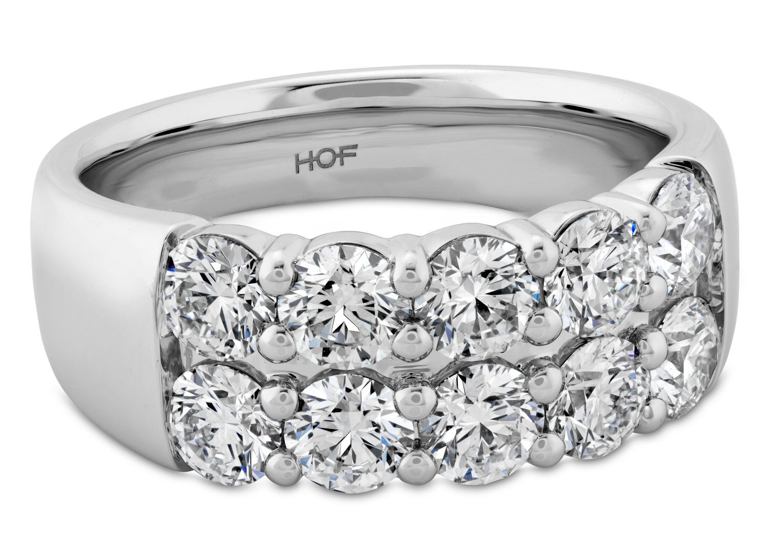 Signature double row ring